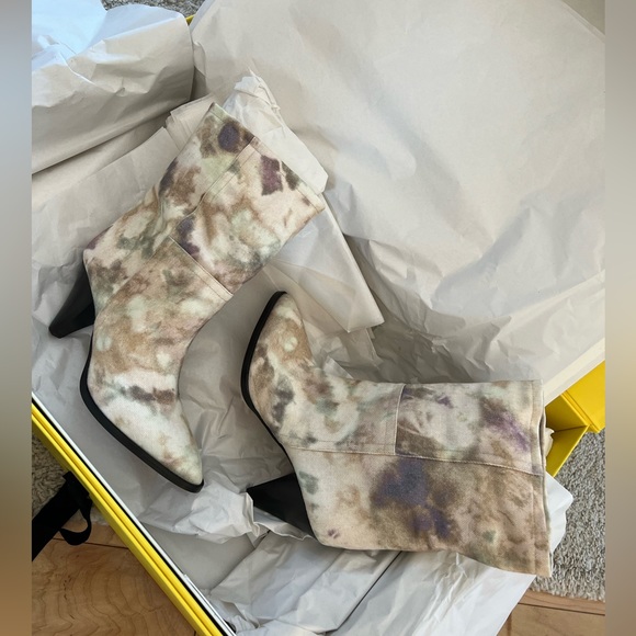 Isabel Marant Rouxa canvas ankle boots NWT size 39 - Picture 10 of 13